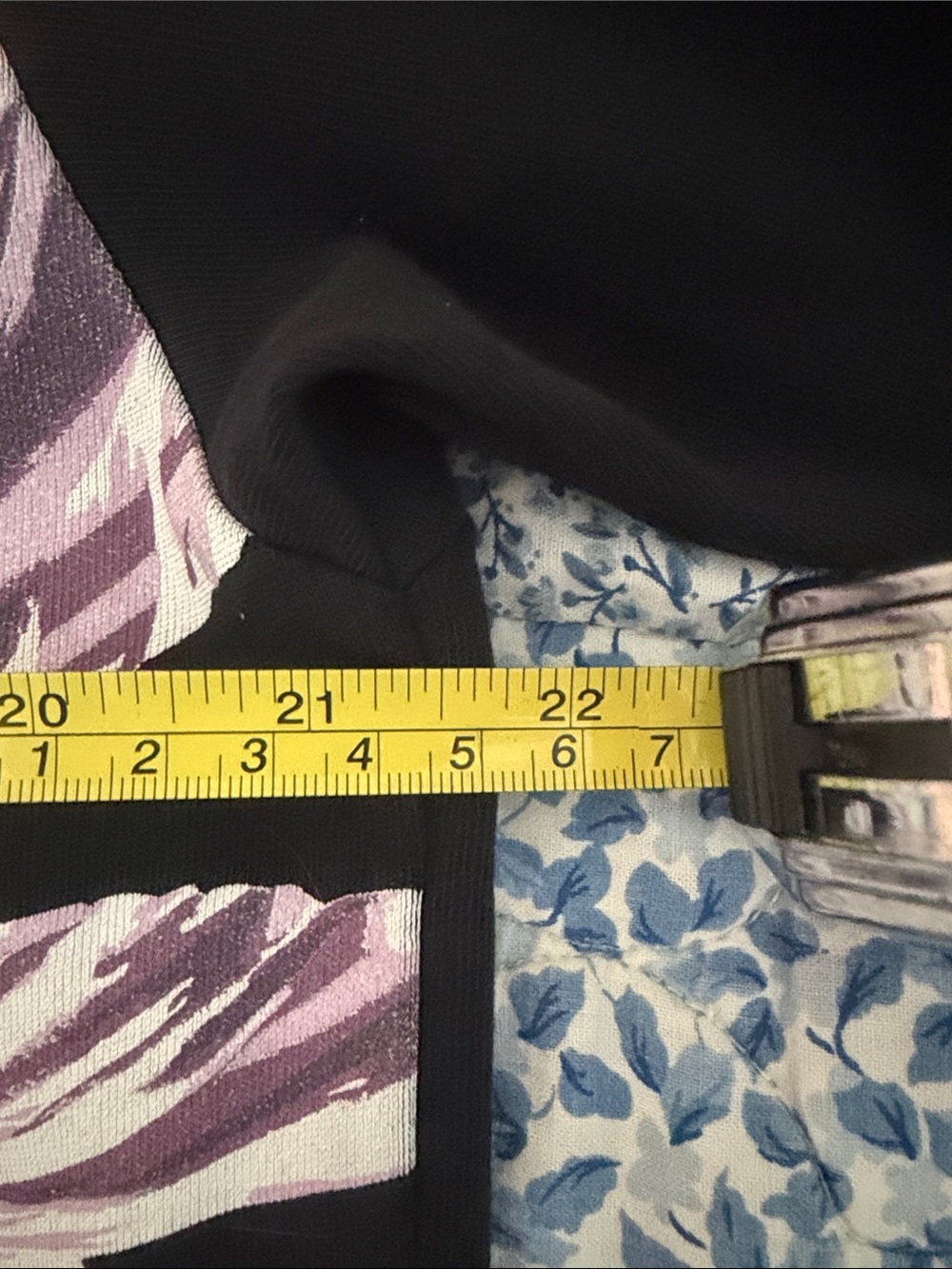 Scotch and soda Floral Graphic Tee - Purple & White Flowers - Picture 7 of 8